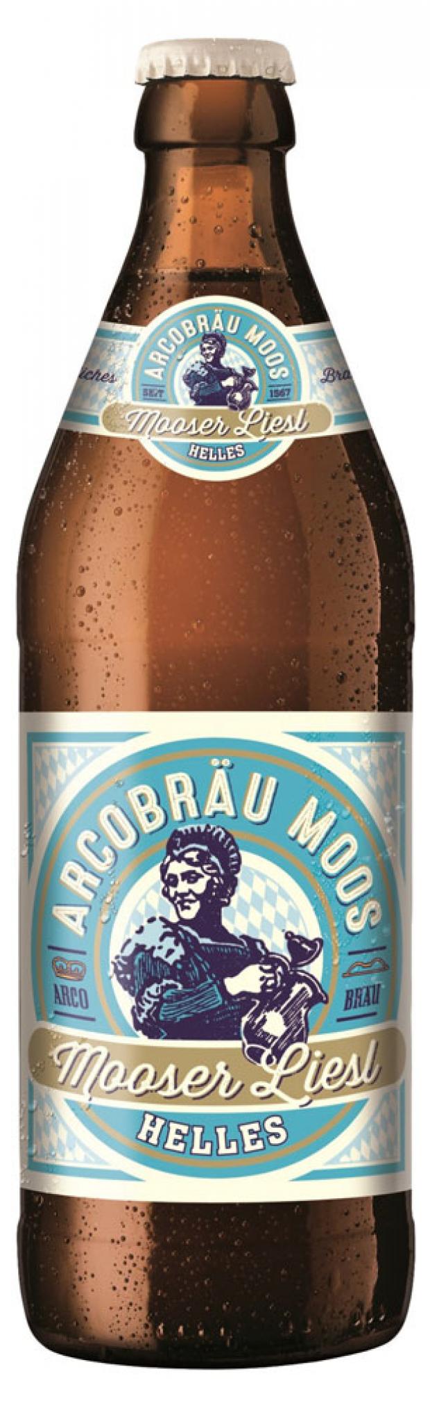 

Пиво Arcobrau Mooser Liesl светлое фильтрованное 5,3%, 500 мл