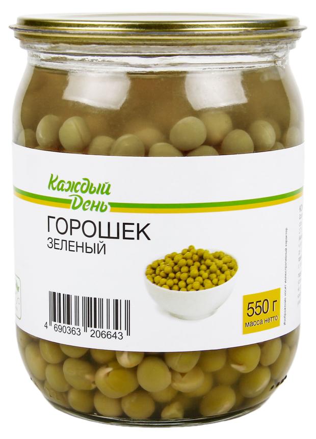

Горошек зеленый Каждый день, 550 г