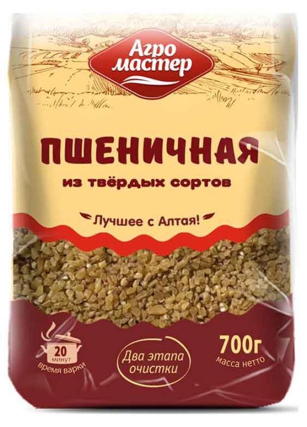 Крупа пшеничная Агромастер Лучшее с Алтая из твердых сортов, 700 г
