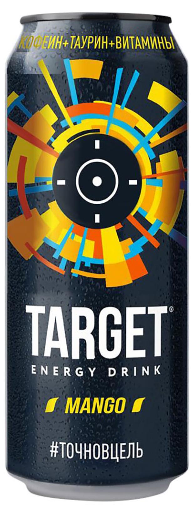 Напиток энергетический Target Mango Flavor тонизирующий, 450 мл