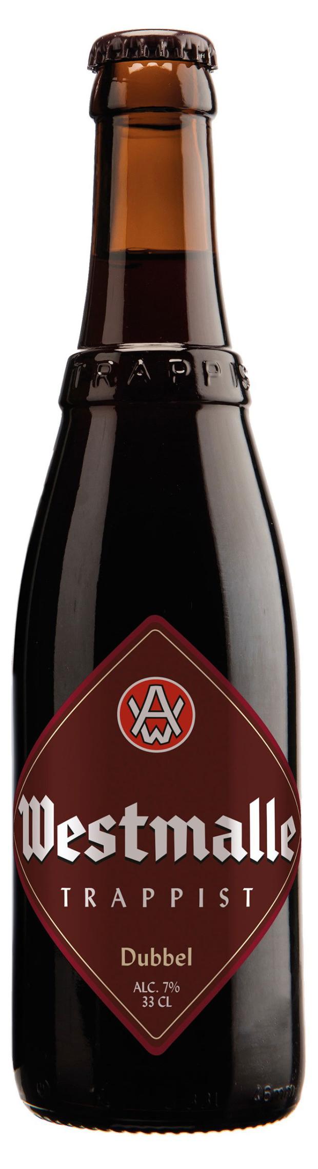 Пиво Westmalle Trappist Dubbel темное фильтрованное 7,0 %, 330 мл