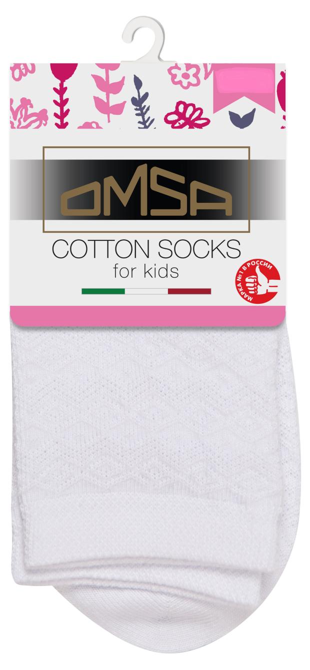 

Носки для девочек OMSA kids bianco, р 35-38