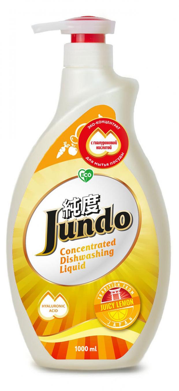 Гель для мытья посуды Jundo Лимон, 1 л