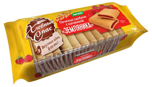 

Печенье с начинкой «Хлебный Спас» земляника, 200 г