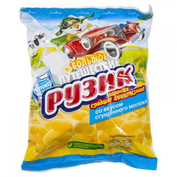 

Палочки кукурузные «Рузик» со вкусом сгущёного молока, 90 г