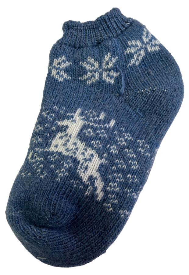 

Носки женские Бабушкины носки Олени укороченные, р 23