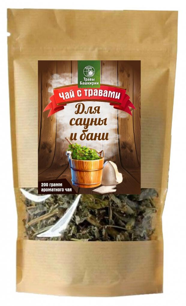 Чай черный Травы Башкирии Для сауны и бани, 200 г