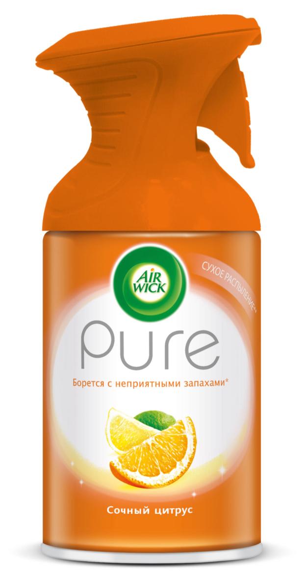 

Освежитель воздуха Airwick Pure Cочный цитрус, 250 мл