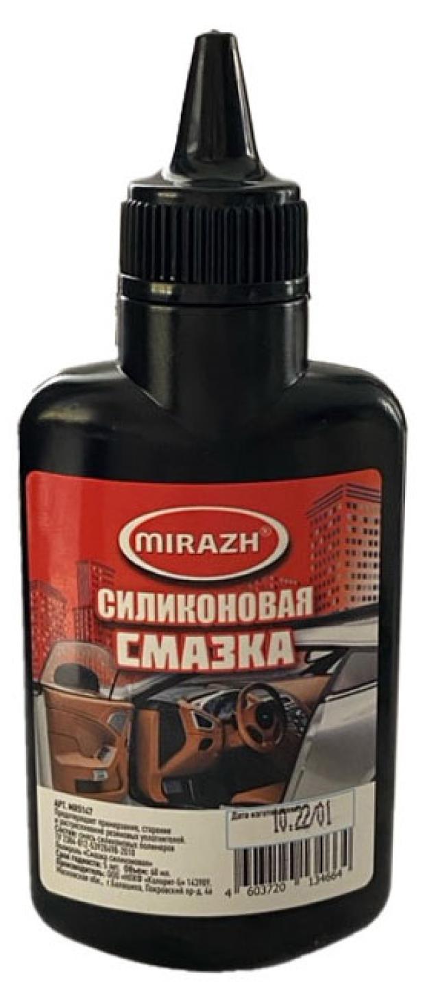 

Смазка для резиновых уплотнителей MIRAZH силиконовая, 60 мл