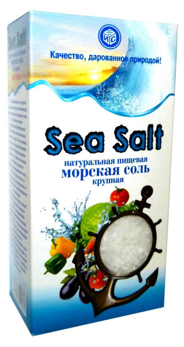 Соль морская Sea Salt крупная, 600 г соль морская marbelle крупная 750 г