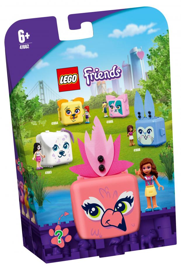 Конструктор LEGO Friends 41662 Кьюб Оливии с фламинго