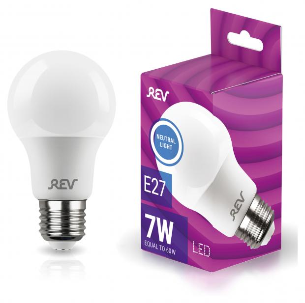 

Лампа светодиодная Rev LED Е27 7Вт 220V 4000К