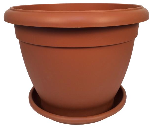 Горшок цветочный Le Jardin 2 1002-4 терракот, d 20 см