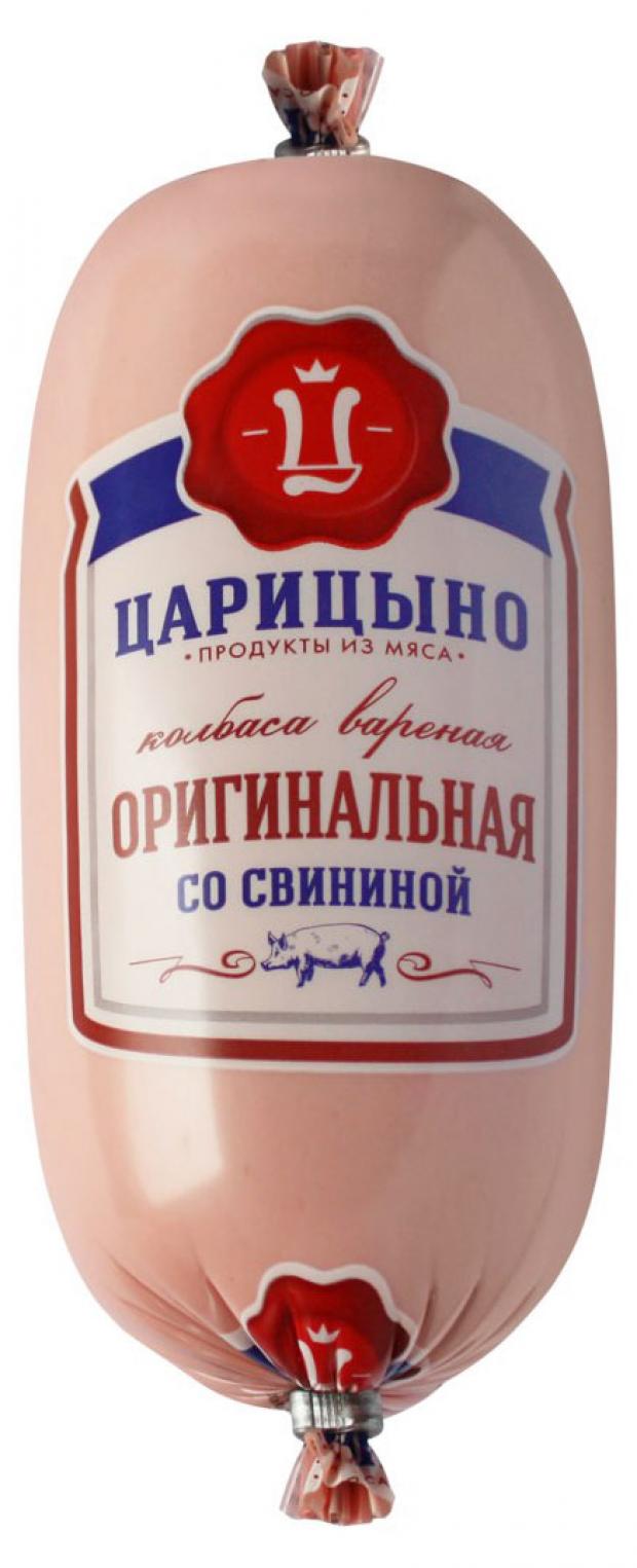 

Колбаса вареная Царицыно Оригинальная со свининой, вес