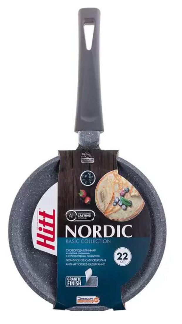 

Сковорода блинная Hitt, d 22 см