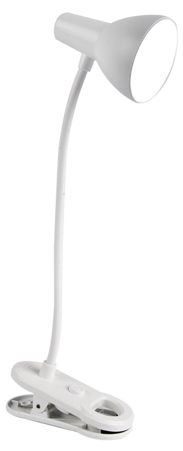 

Лампа настольная Escada на зажиме белая 10238/1 LEDх2W