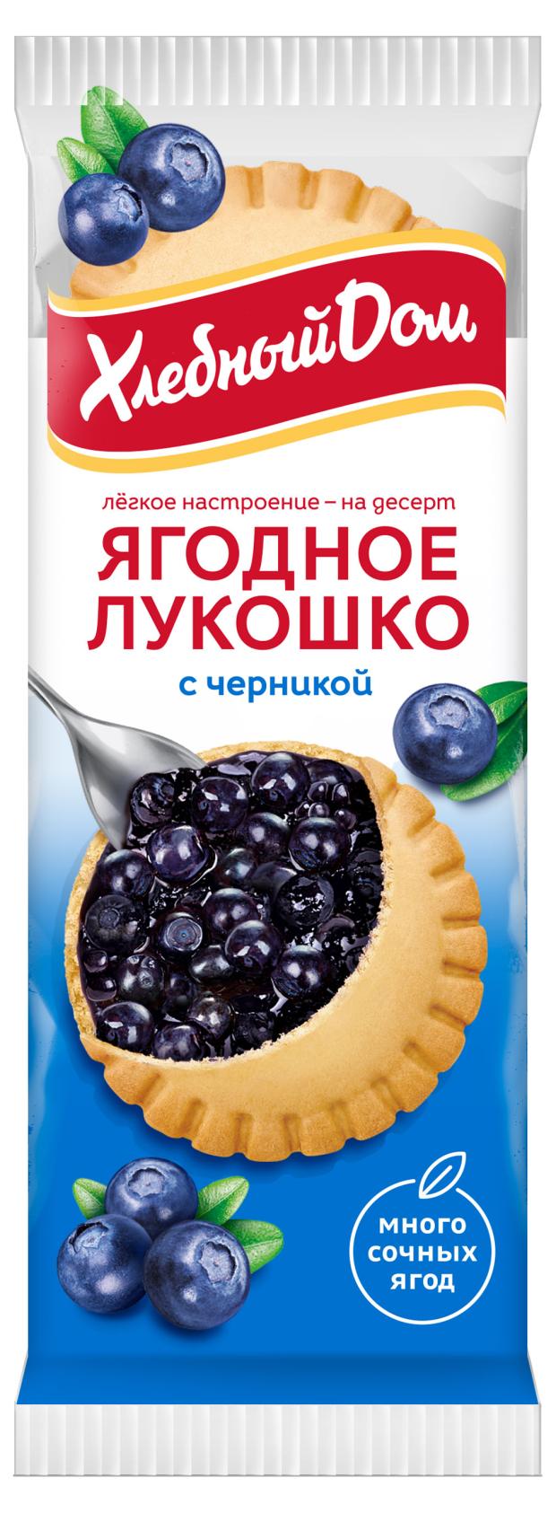 

Ягодное лукошко Хлебный Дом с черникой, 140 г