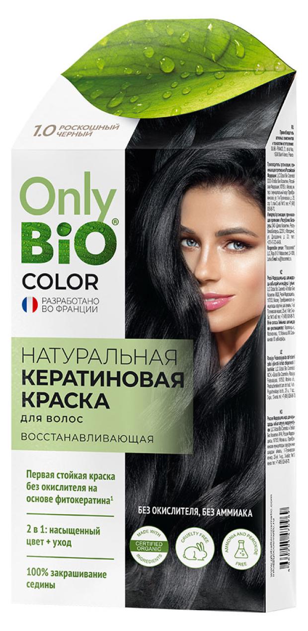 Краска для волос Фитокосметик Only Bio Color 1.0 Роскошный черный