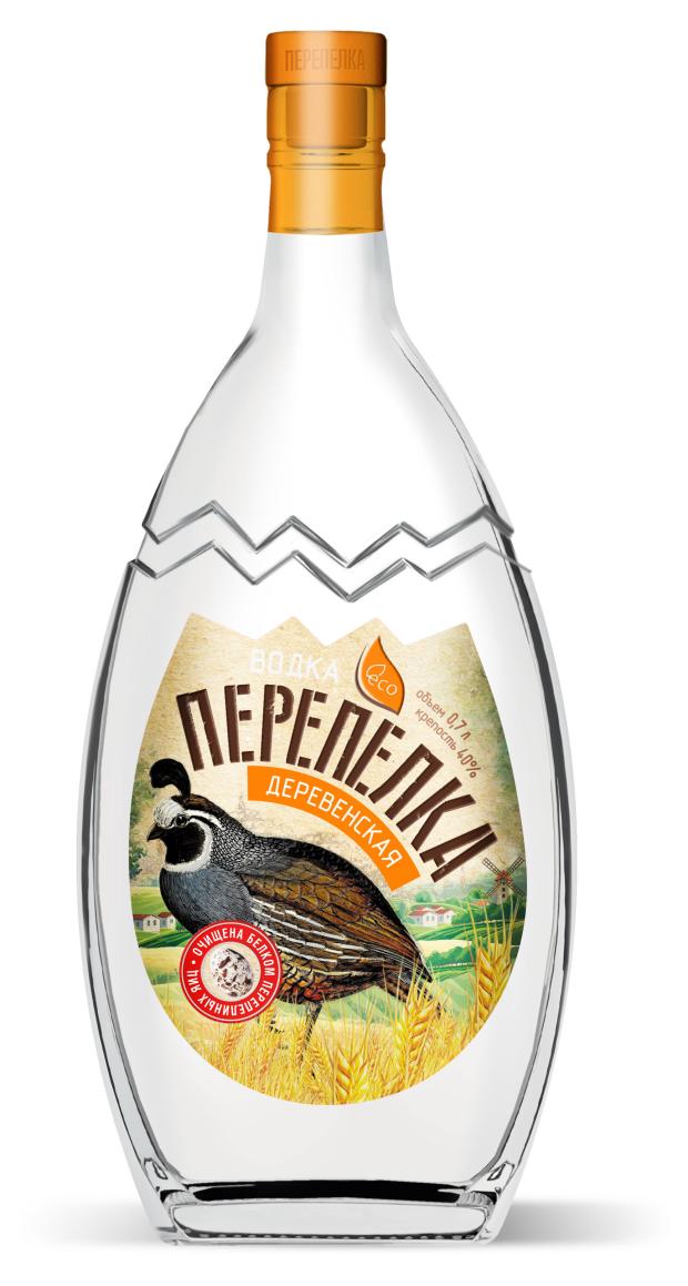 Водка Перепелка Деревенская Россия, 0,7 л