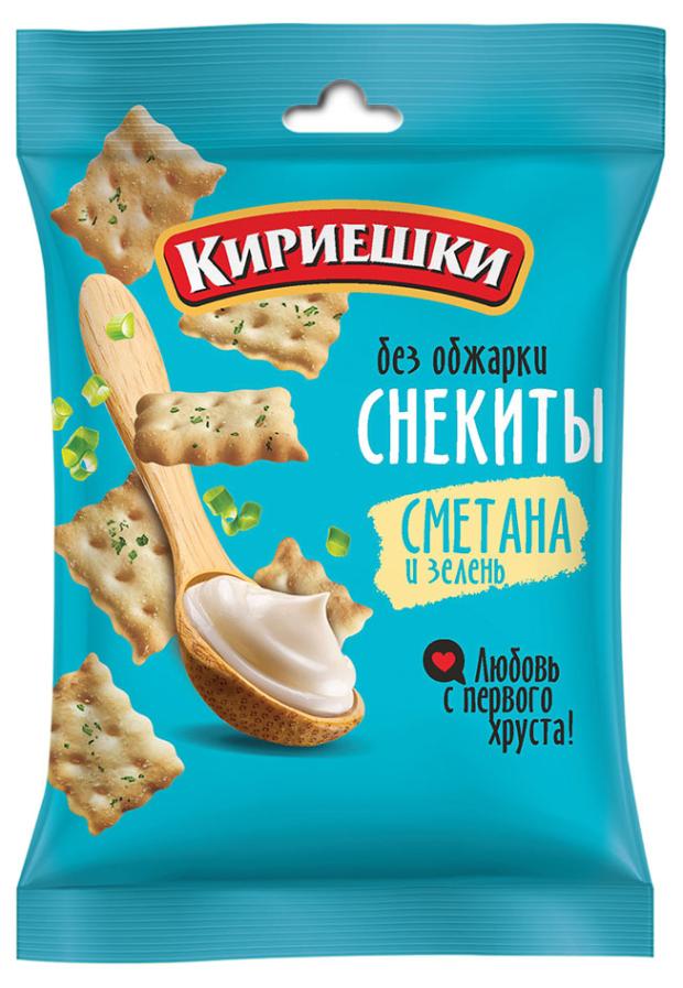 

Крекер Кириешки Снекиты Сметана с зеленью, 60 г