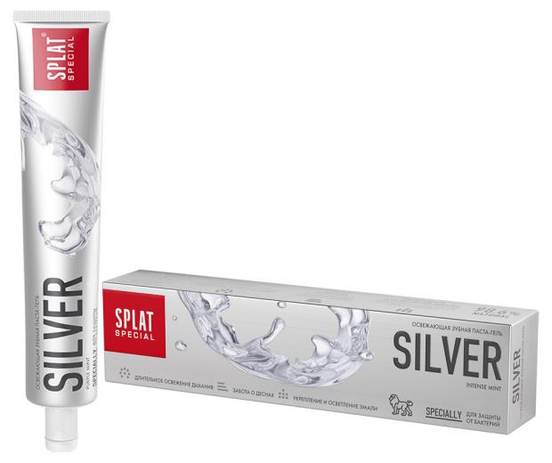 

Зубная паста-гель Splat Special Silver, 75 мл