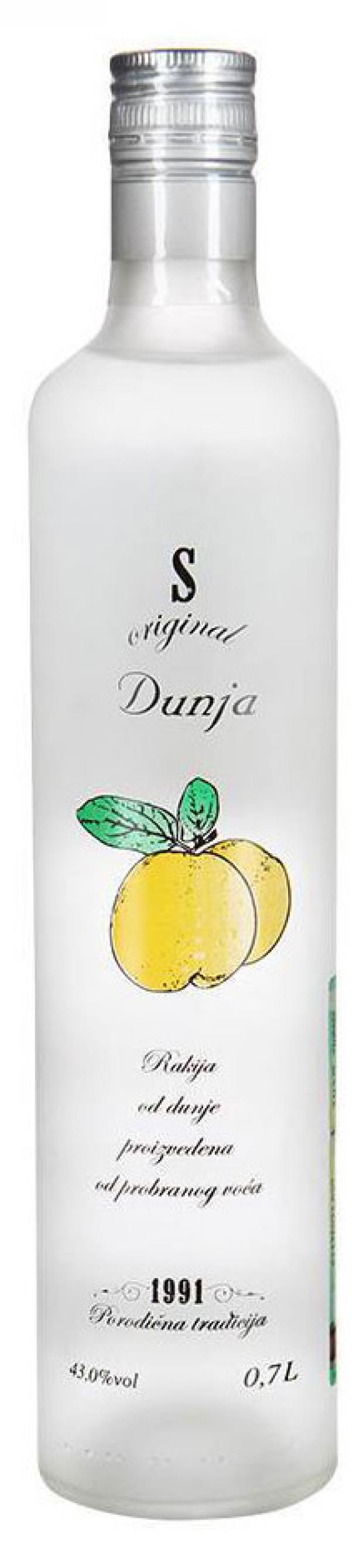 Водка S Original Dunja Сербия, 0,7 л