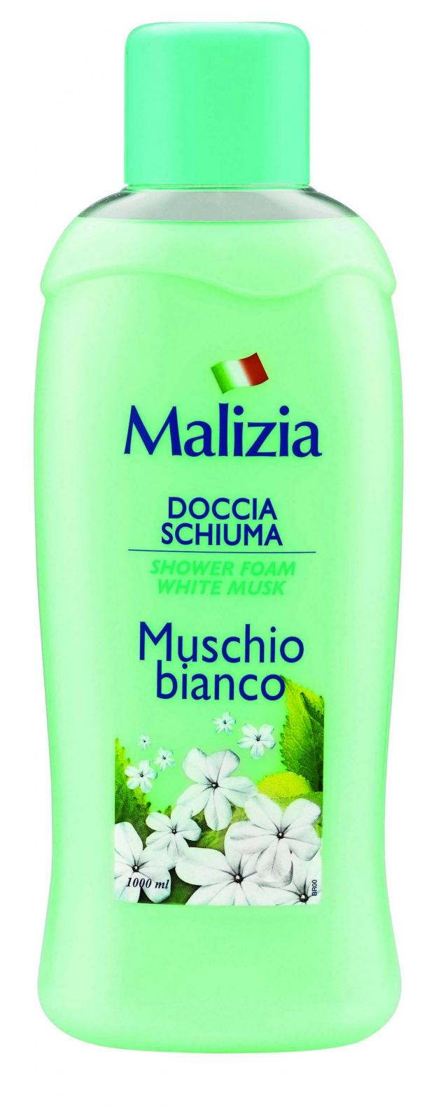 

Пена для душа и ванны Malizia White musk, 1 л