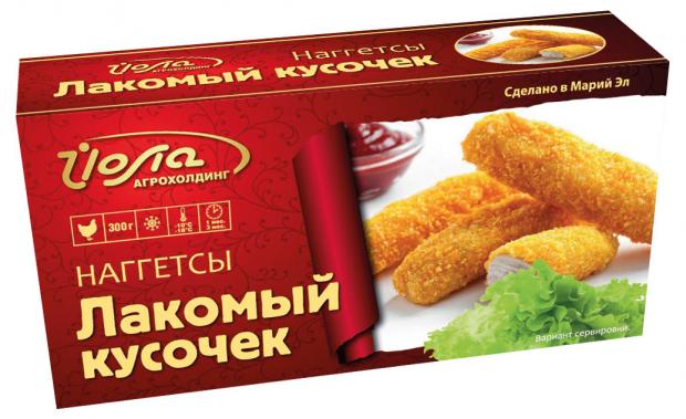 Наггетсы куриные Йола Лакомый кусочек, 360 г