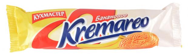 Печенье КУХМАСТЕР Kremareo с бананом, 100 г