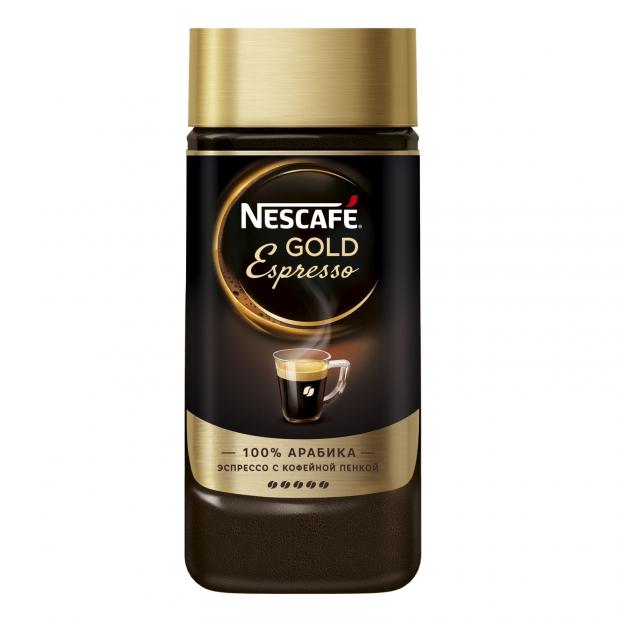 

Кофе растворимый Nescafe Gold Espresso с кофейной пенкой, 85 г