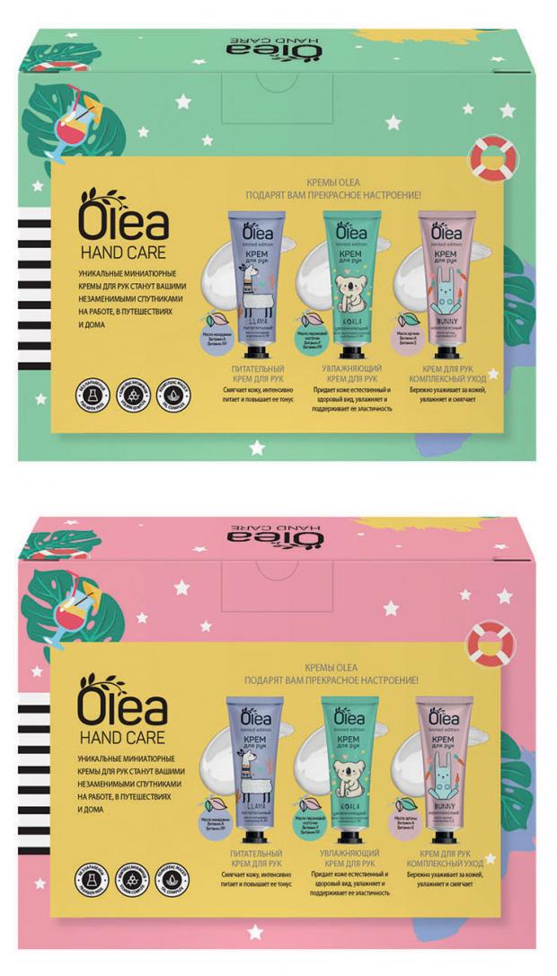 Набор Olea Hand Care Limited Edition: Крем для рук 3х30 мл