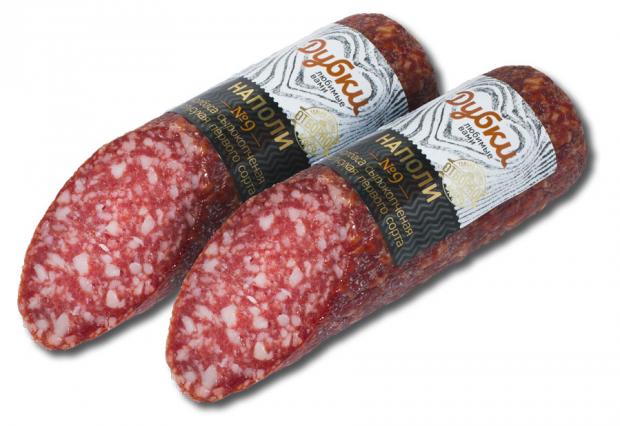 Колбаса сырокопченая Дубки Наполи, 200 г