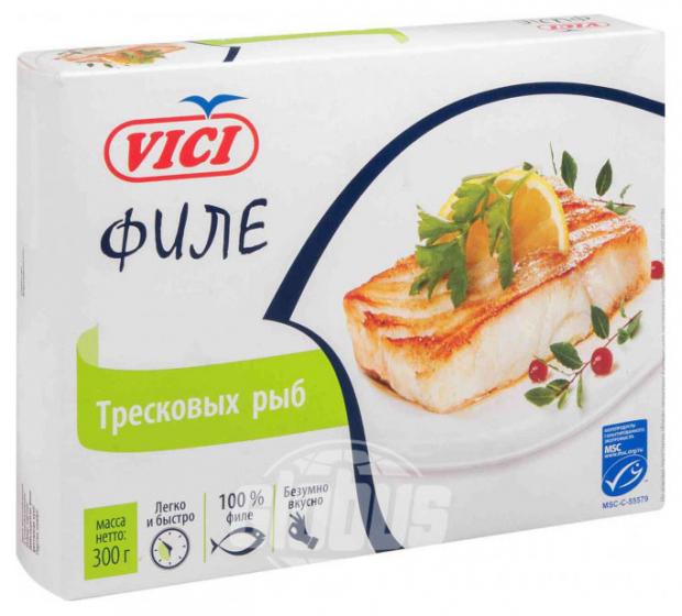 

Порции рыбные Vici из филе тресковых рыб, 300 г