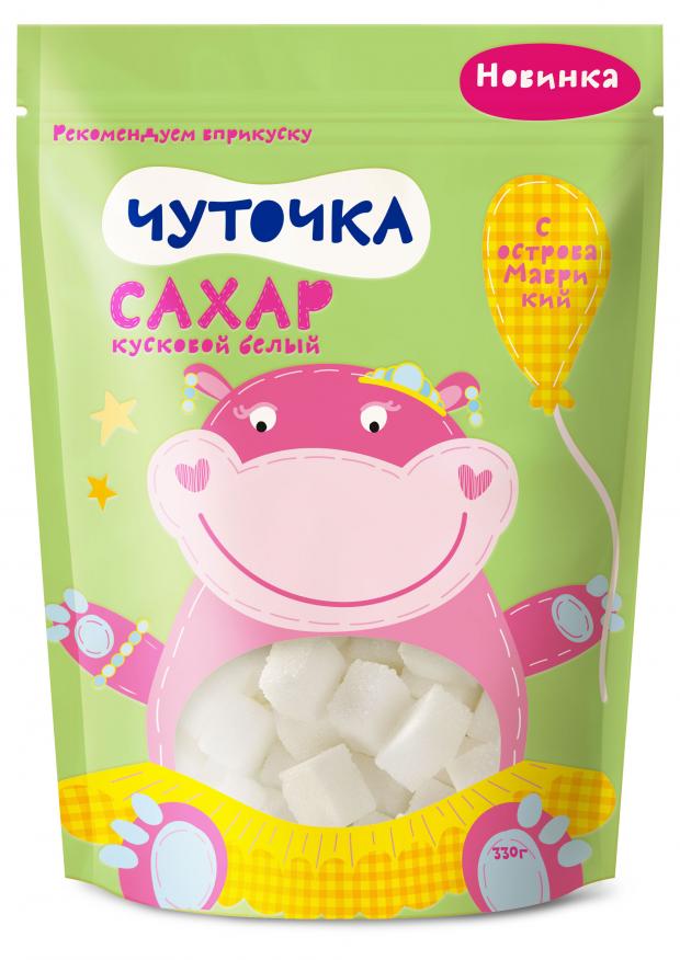 

Сахар тростниковый кусковой белый «Чуточка» 330 г