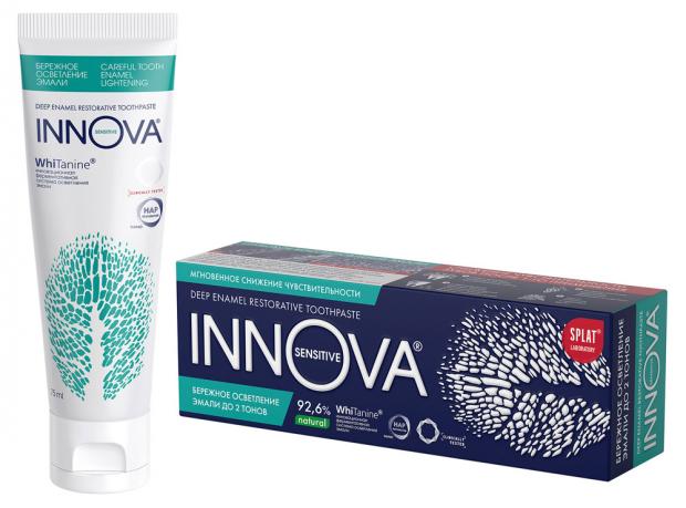 

Зубная паста Innova Sensitive Бережное осветление эмали для чувствительных зубов, 75 мл