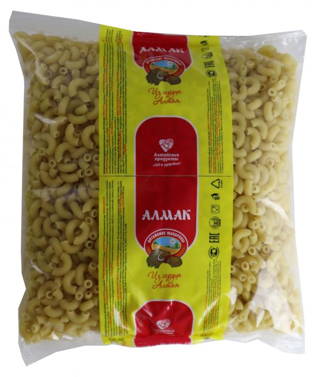 Макаронные изделия Алмак Рожки, 1 кг