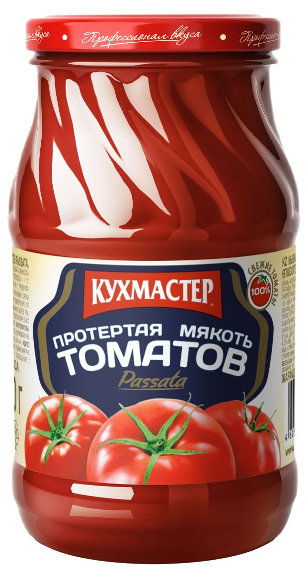 

Мякоть томатов КУХМАСТЕР протертая, 480 г