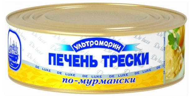 Печень трески Ультрамарин по-мурмански, 240 г