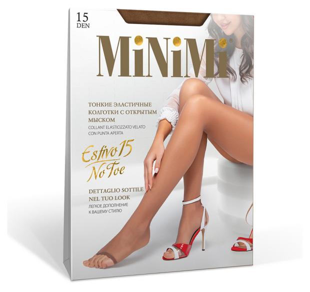 Колготки женские MINIMI Estivo 15 NO TO Caramello, 3 колготки женские minimi estivo 15 no to caramello 3