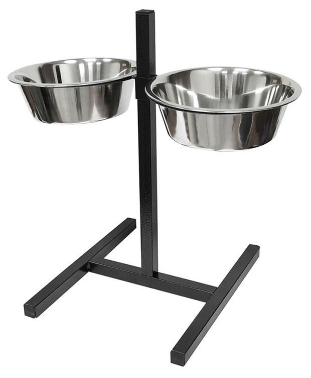

Подставка с мисками Зооник, 2 x 2,6 л