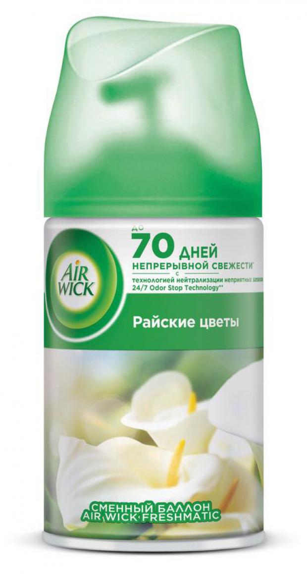 

Сменный баллон для освежителя воздуха AirWick Райские цветы, 250 мл