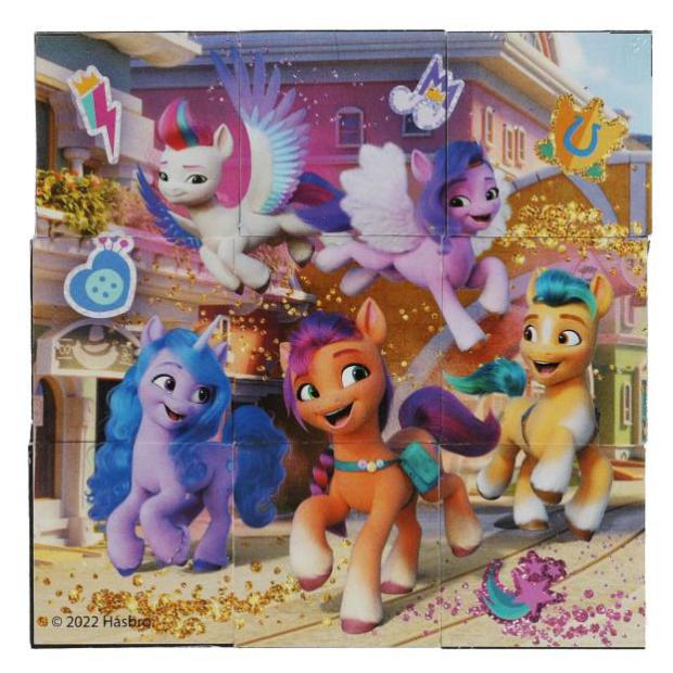 Набор кубиков Умные игры My little pony, 9 шт развивающая игрушка умные игры мой милый пони 01317 mlp 6 дет