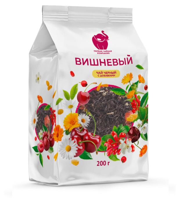 Чай черный Первая Чайная компания вишневый листовой, 200 г