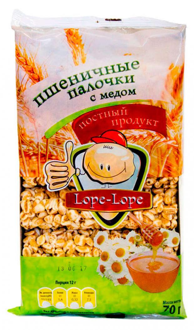 

Палочки пшеничные Lope-Lope с медом, 70 г