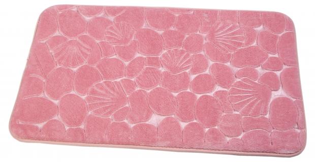 

Коврик для ванной комнаты Aquarius ракушки Розовый 50х80см