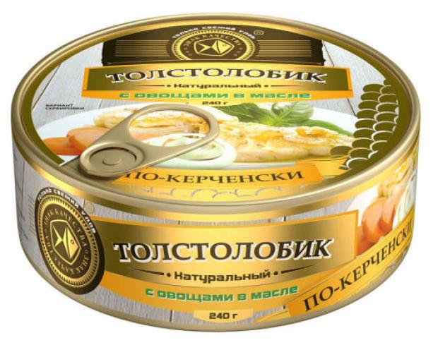 

Толстолобик «Знак Качества» с овощами в масле по керченски, 240 г
