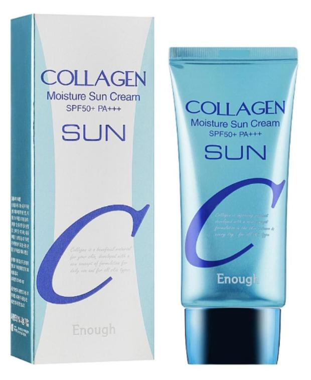 

Крем солнцезащитный Enough увлажняющий с коллагеном SPF50+ PA+++, 50 мл