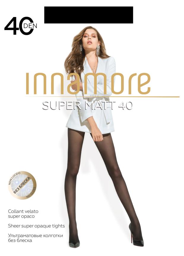 Колготки женские Innamore Super Matt 40 Nero, размер 4