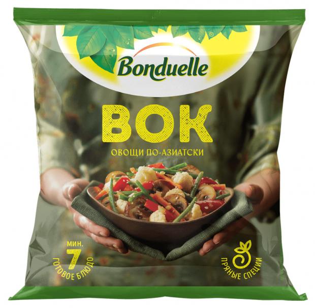 

Овощная смесь BONDUELLE быстрозамороженная Овощи по-азиатски Вок, 400 г