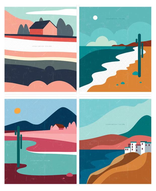 

Тетрадь ArtSpace Рисунки landscape А5 клетка, 48 листов